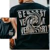 Böhse Onkelz 25 Cs Graphic T-shirt Vintage Washed Punk Rock Unisex Oversized Crew Neck Cotton Short Sleeve Tee Tops