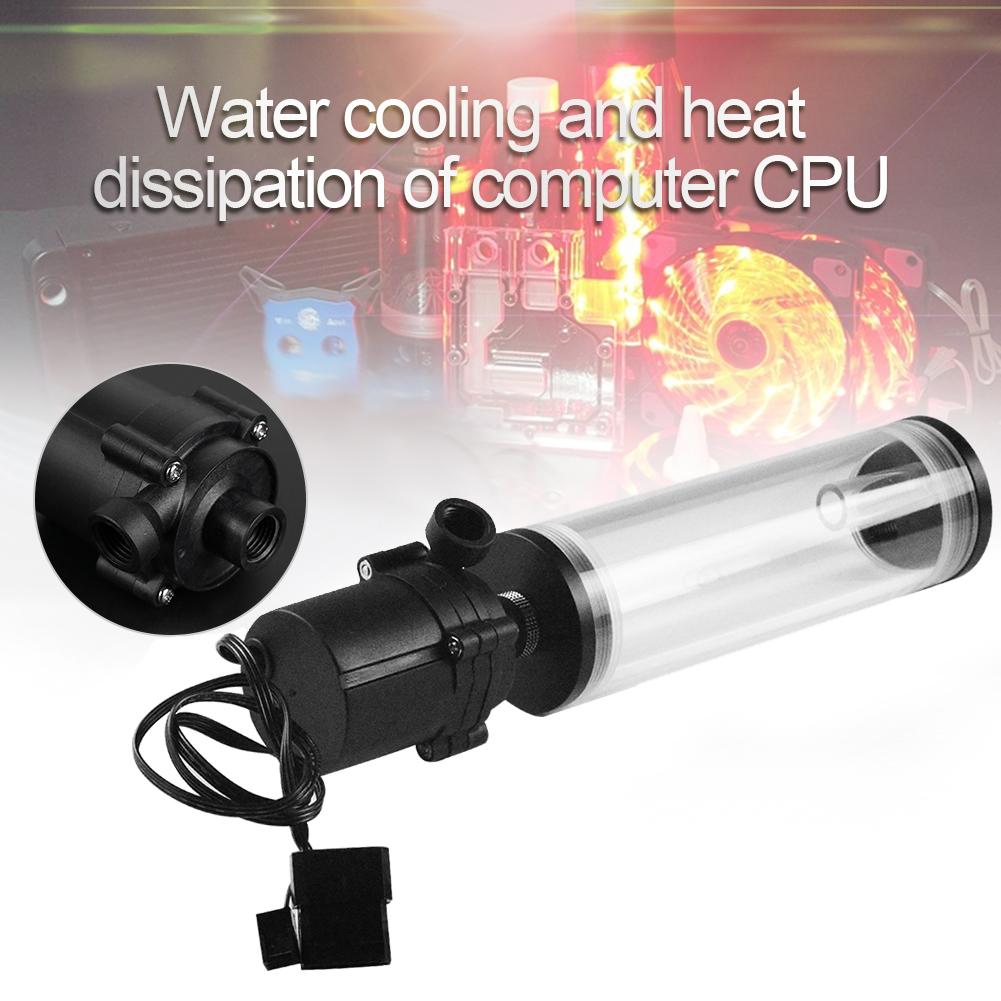 Pompa per acqua con serbatoio dell'acqua con filettatura G1/4 XHC8+160mm per sistema di raffreddamento ad acqua della CPU del computer