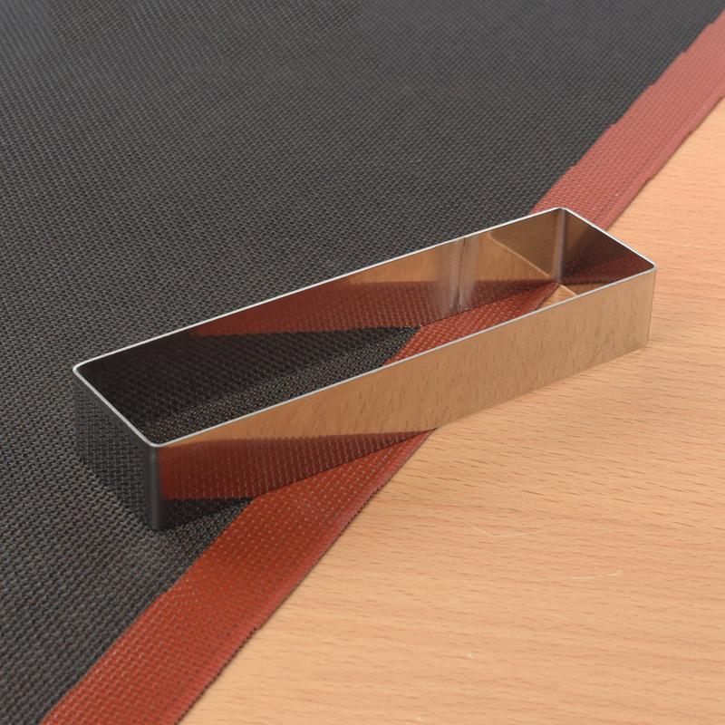 Mousseformer i rustfritt stål Kakeverktøy Rektangel Kakebakingsformer Bakeutstyr Franske bakeformer DIY Bakeverktøy