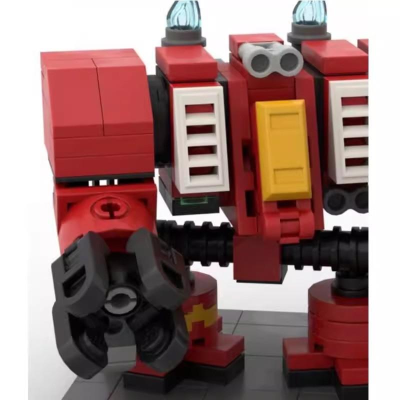 M-114546 Mini Warhammer Mech Compatible Lego Kids Puzzle Assembly Small Mech Building Block Gift