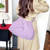 Large Capacity Crossbody Bag Women's Pleated Lightweight Shoulder Bag Underarm Bag