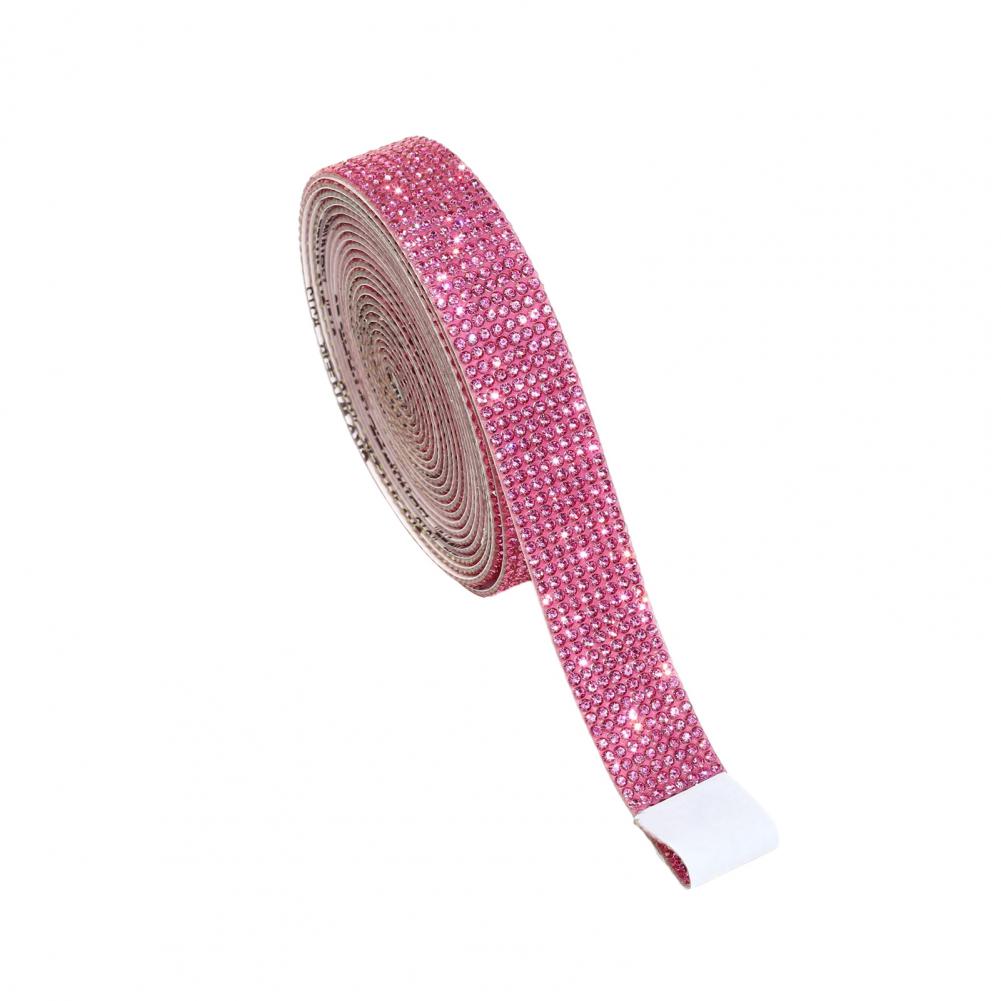 40/60/80 cm Self adhesive Bling Tape Rhinestone Ribbon Sparkling Tape DIY Crafts Gift Wrapping Retro Wedding Party Supplies