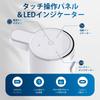 Eco4life Automatic Touchless Soap Dispenser – 400ml Foaming Hand Soap Dispenser for Bathrooms and Kitchens, Wall-Mounted or Tabletop, 4 Foam Volume Se