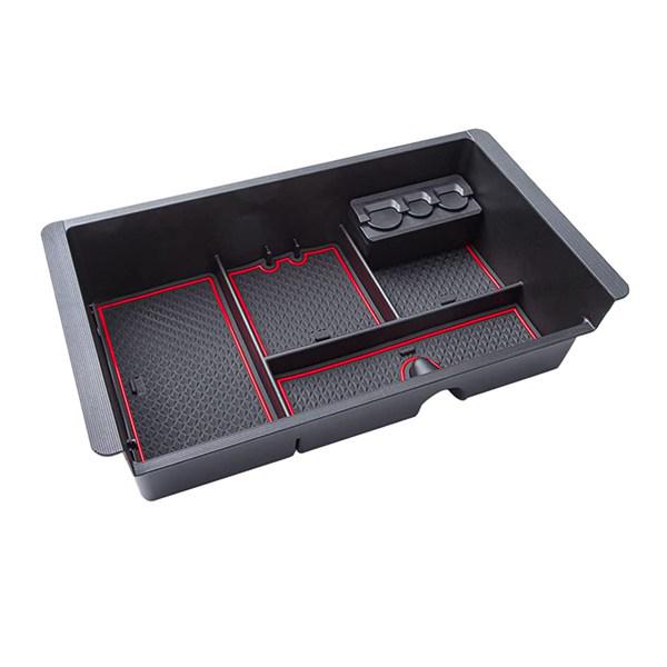 Black ABS Center Console Tray for Chevy Silverado/GMC