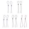 Flexible Napkin Chains, Neck , Holder for Elderly Kids, Adjustable (4 Pack)