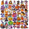 100 Halloween Series Pp Waterproof Stickers Cute Graffiti Halloween Dress Up Character Stickers