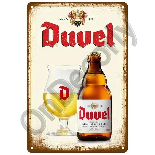 Vintage Metal Plaque Sign  Beer  Cocktail Wall Art for Bar Pub Club Man Cave  Retro Tin Sign Decor  Iron Painting Poster for Hom