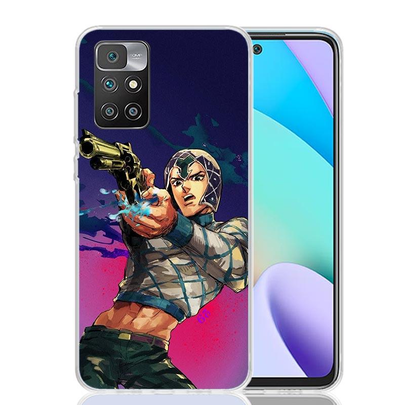 

JoJo Adventure Guido Mista Phone Case For Xiaomi 14C 13C 12C 13 12 10 10A 10C 9 9A 9C 9T 8 8A 7 7A 6 6A K70 Pro K60 K40 K20 14C Redmi K60(K60 Pro)
