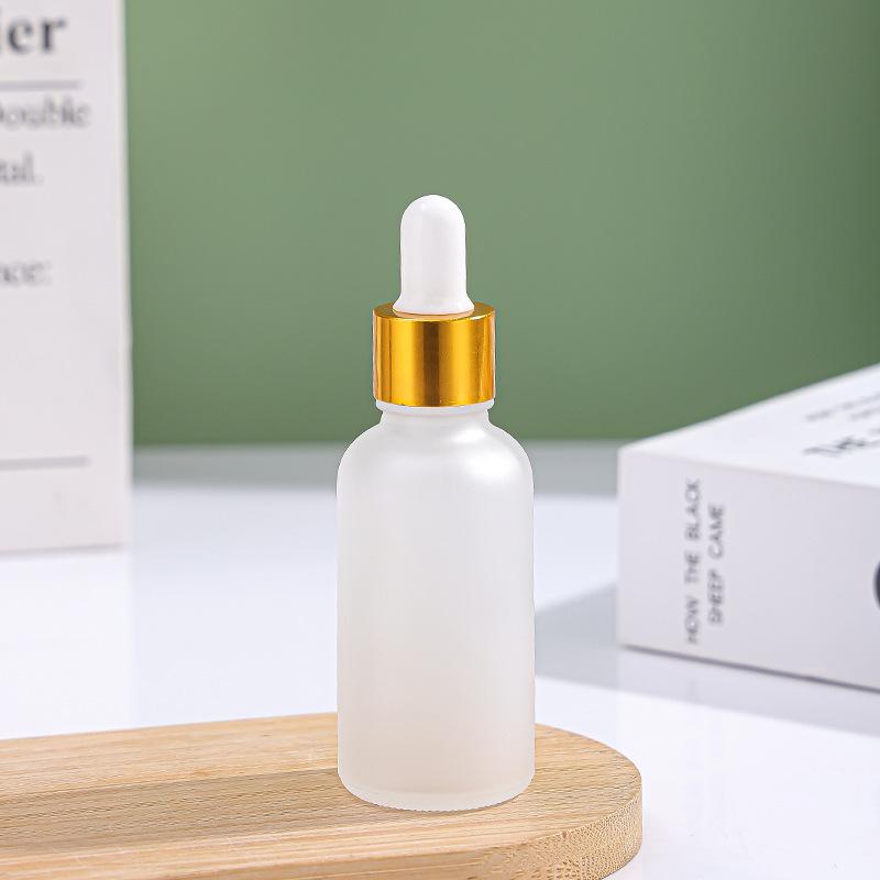 Clear Glass Dropper Bottle for Essential Oils and Skincare Serums