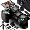 Цифрова камера NBD 8K 64MP з 16-кратним оптичним та до 48-кратним гібридним чорним автофокусом, зумом, зумом,