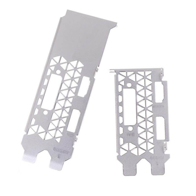 Shield Full Half Height Backplate For Msi Geforce Gtx 1050 2Gt Lp Graphics Card Baffle Strip Bezel Blank