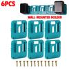 NEW 6 Slot Battery Holder for Makita 18V&11.1V Portable and Rugged Battery Case Compact Organizer for Easy Storage and Transport
