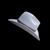Wool Top Hat Factory Direct Sales Fashion Versatile Felt Hat Warped Edge Belt Decorative Jazz Hat