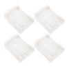 4 Pcs Air Conditioner Remote Control Wall Mount Holder Fit for ARC433A26 ARC433A24 ARC433A73 ARC433A55 AC Remote Control