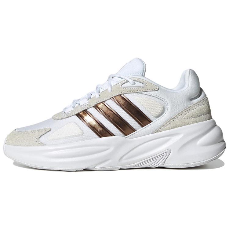 Adidas Ozelle Cloudfoam Lifestyle Running Shoes 'Cloud White Matte Gold' Women's H06121
