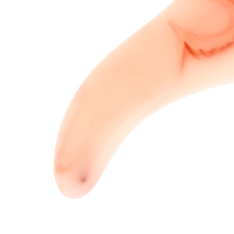 Pink Series Bending Knife Scraping Mushroom Shaped Facial Beauty Gua Sha Board Resin Massager Body Spa Acupuncture Physical