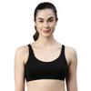 Enamor SB0 Low Impact Bra NonPadded, Wirefree & High Coverage