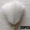 GeeParty 10Pcs Fluffy Pampas Grass Fake Reed Simulated Artificial Flower Boquet for Birthday Party Decoration
