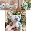Adorable 4.7in Dudu Cat Plush Toy Keychain Decoration