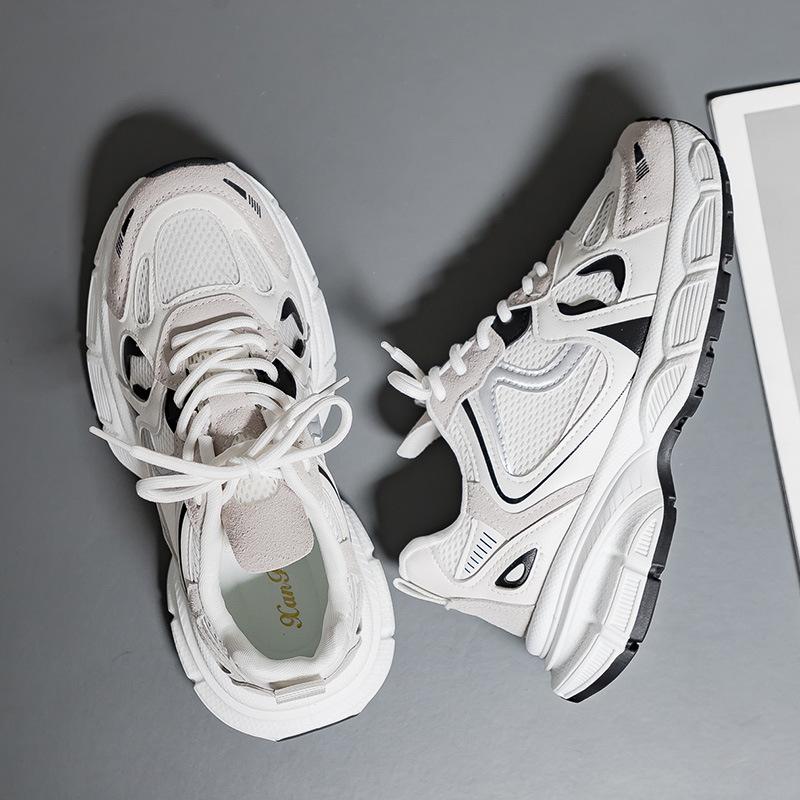 

Platform dad shoes women s 2025 new mesh heightened platform casual sports shoes versatile retro women s shoes 1103 40