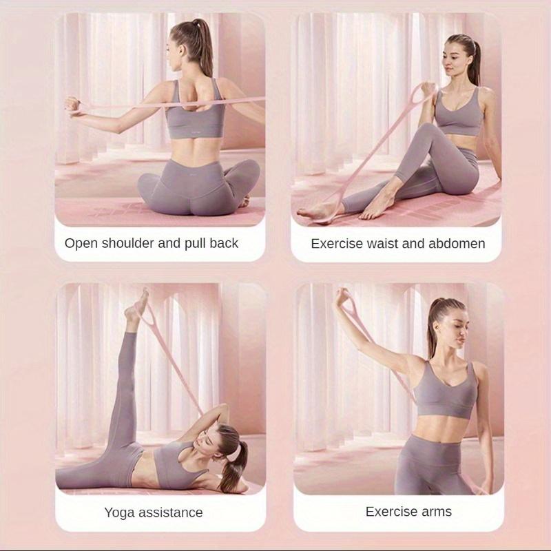 Exercise Stretching Tension Band Fitness Yoga Elastic Resistance Rope, Used As Fitness Equipment for Shoulder, Arm, Back, Should