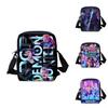 Borsa a tracolla Kpop Demon Hunters con design stampato per studenti delle scuole medie