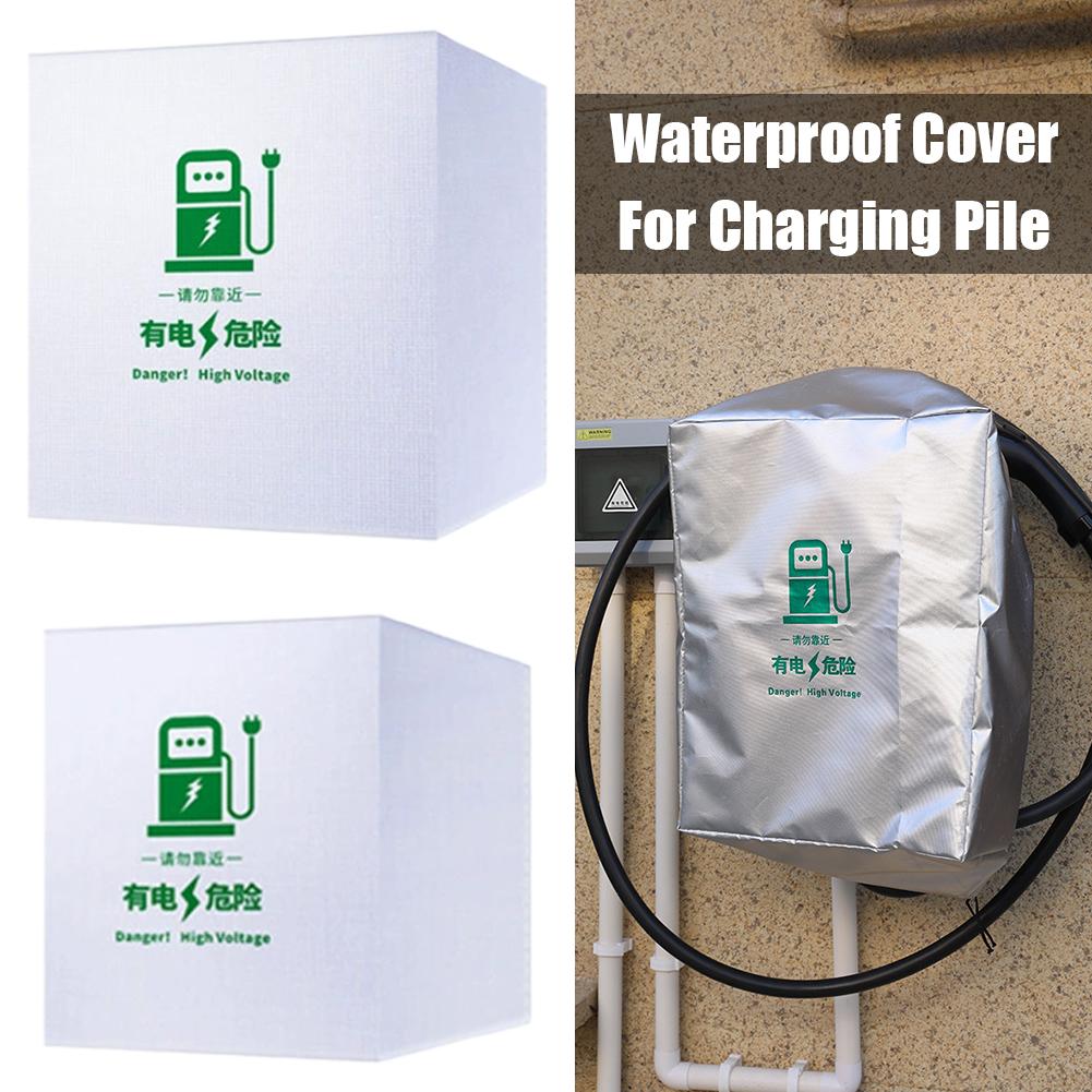 Ev Charger Plug Port Cover Rainproof Charging Cradle Cover For Car Charging Station Car Charging Port Cover Acce F0y0