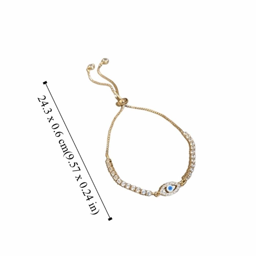 Devil's Eye Glaze Devil's Eye Bracelet Luxury Vintage Banquet Clothes Jewelry  Party Favors