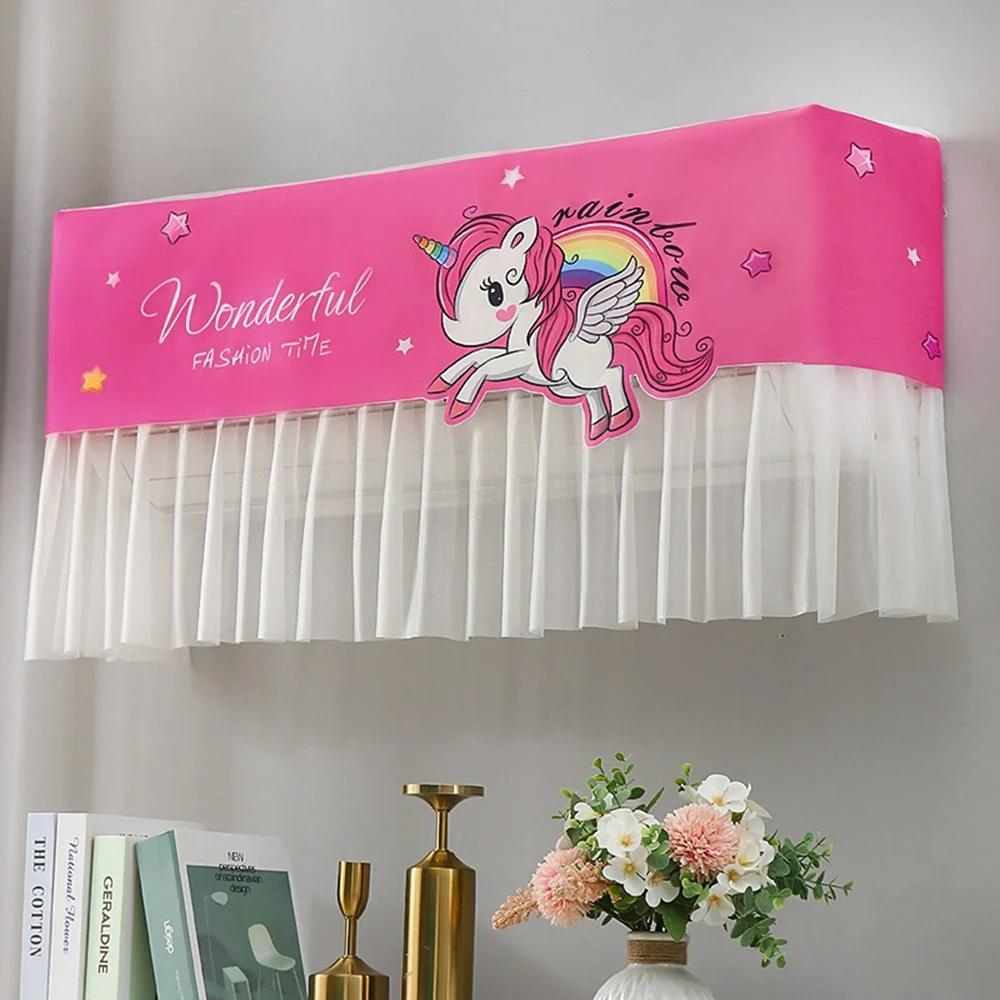 Air Conditioner Cover Home Decor Protective Case Waterproof Hanging Air Conditioning Home Fabric Indoor Dust Covers