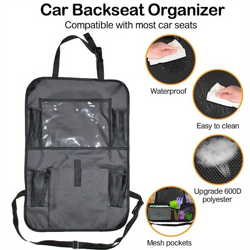 Universal Car Organizer Backseat Tablet PC Stand iPad Holder Car Backseat Storage Bag Multi-Pocket Car Seat Organizer Holder
