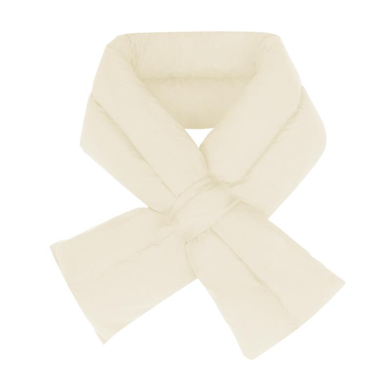Outdoor Cold Proof and Warm Scarf for Women and Men Lightweight Korean Style Simple and Versatile Thickened Down Scarf