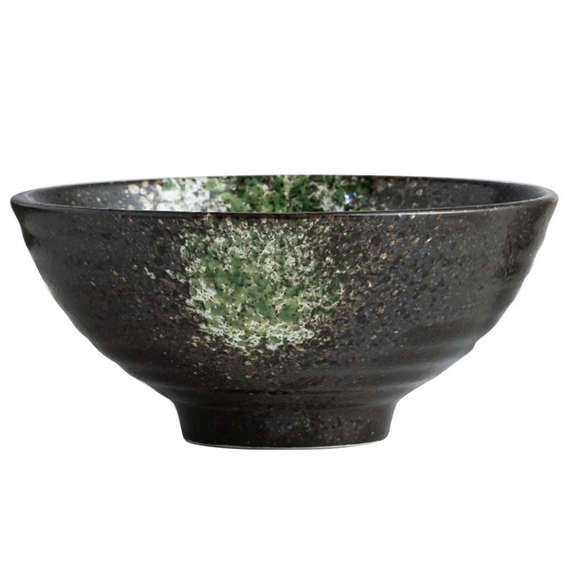 ZISIZ Japanese Retro Ceramic Rice and Soup Bowl