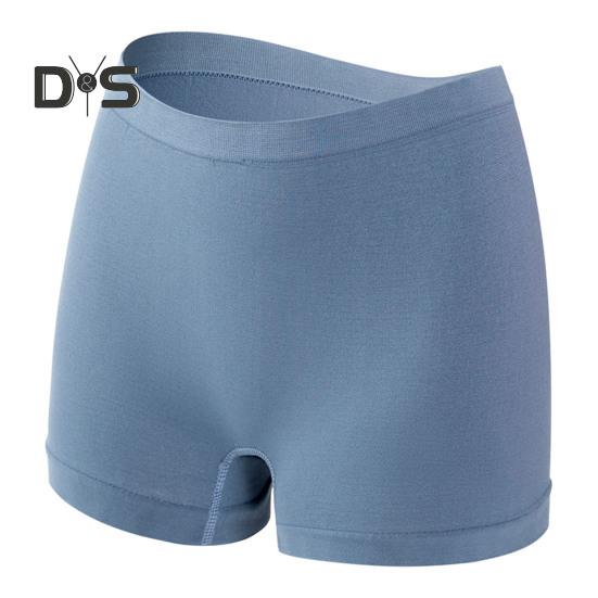 

Женские защитные брюки, высокоэластичные, однотонные, из ледяного шелка, бесшовные, с защитой от воздействия окружающей среды, с высокой талией, быстросохнущие, мини-юбка, внутренние шорты, шорты для йоги, нижнее белье L синий