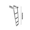 Extendable Boat Ladder Foldable Folding Boarding Marine Hardware for