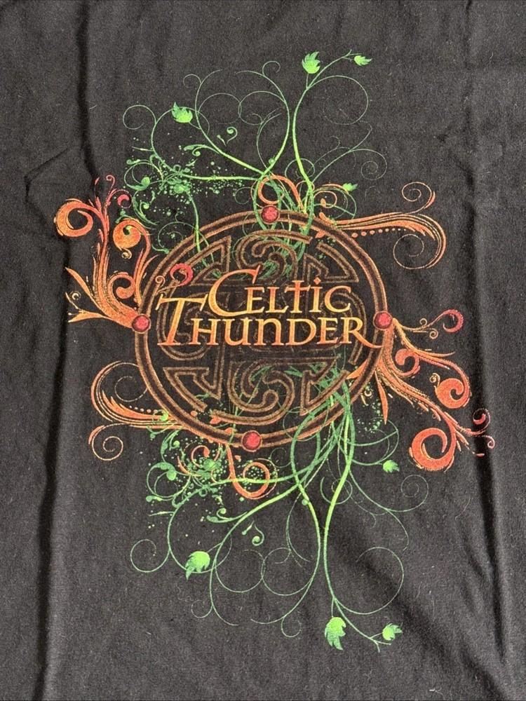 

Celtic Thunder Band T-shirt Black Color Cotton Gift For Fan ES354 Unisex T-Shirt XL