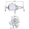 Jiayin JYPS-2 220V 9W Solenoid Pump Water Pump For Electric Iron/Team Mop/Handheld Garment Steam