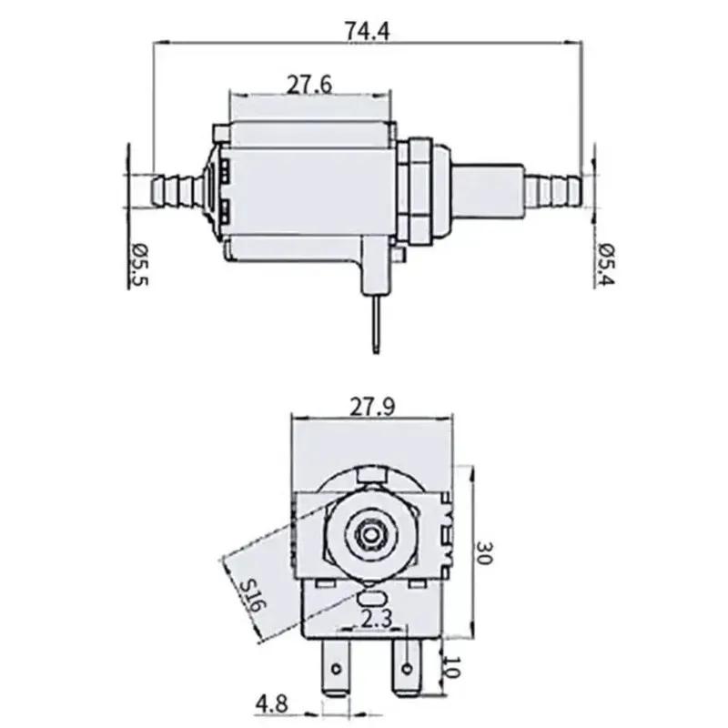 Jiayin JYPS-2 220V 9W Solenoid Pump Water Pump For Electric Iron/Team Mop/Handheld Garment Steam