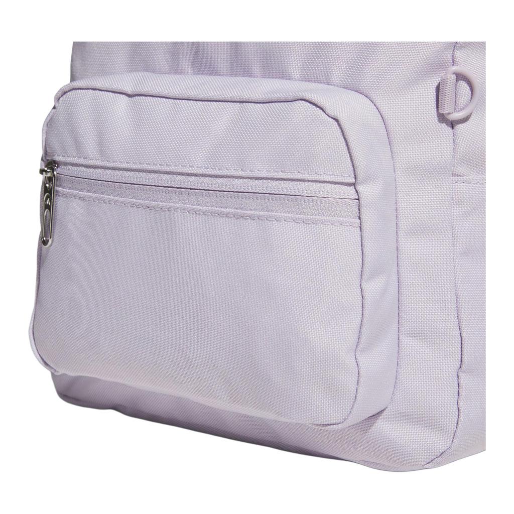 Adidas Casual Solid Color Lightweight Sports Recycled Polyester Mini Tote Backpack Women Backpack Light-Purple KE4021