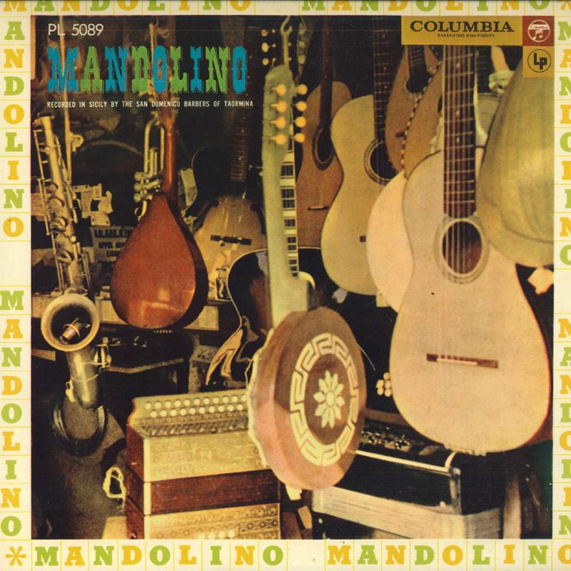 

LP Record SAN DOMENICO BARBERA OF TAORMINA - mandolin fantasy PL5089 COLUMBIA Japan Classical Used