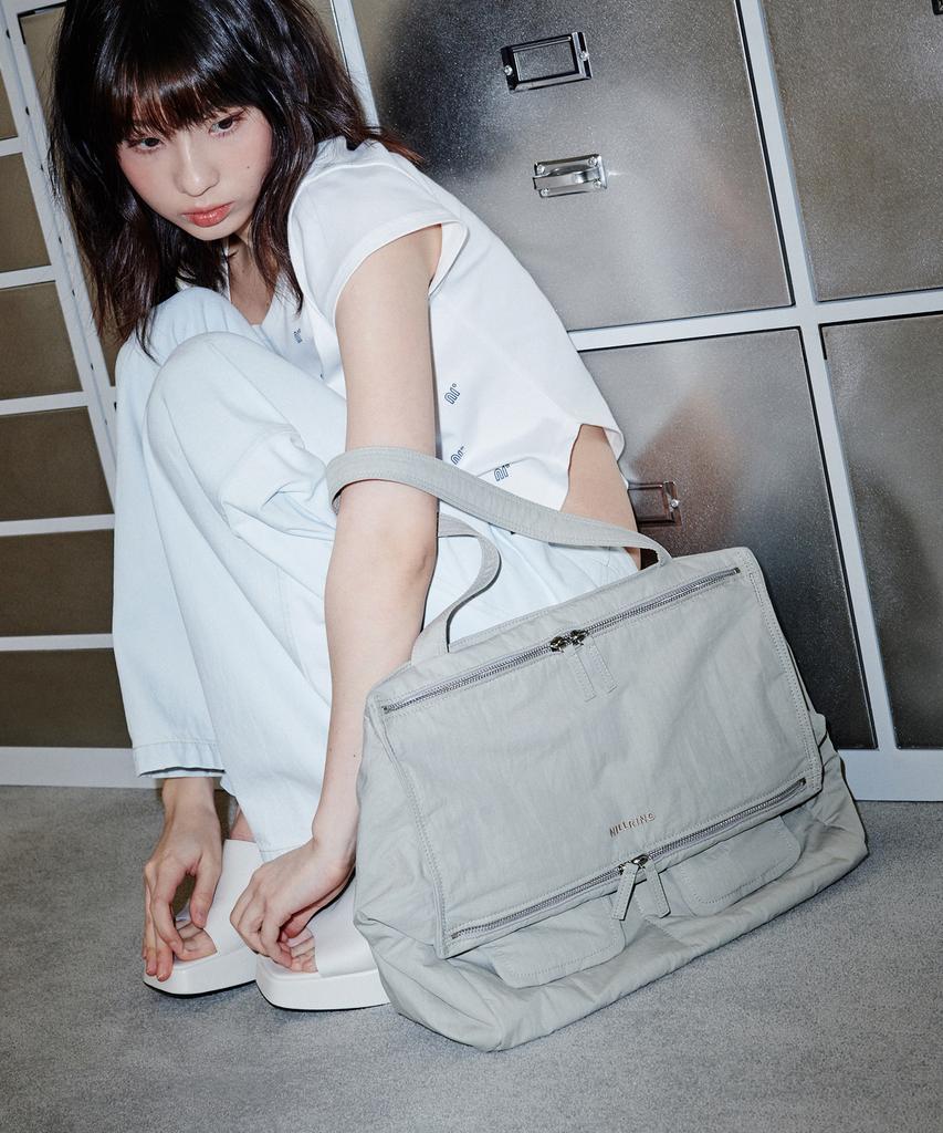 Nillring 11 Am Bag _ Mint Gray