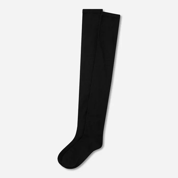 [OTZH/Jaa] Sheer Over-the-Knee Socks_Black