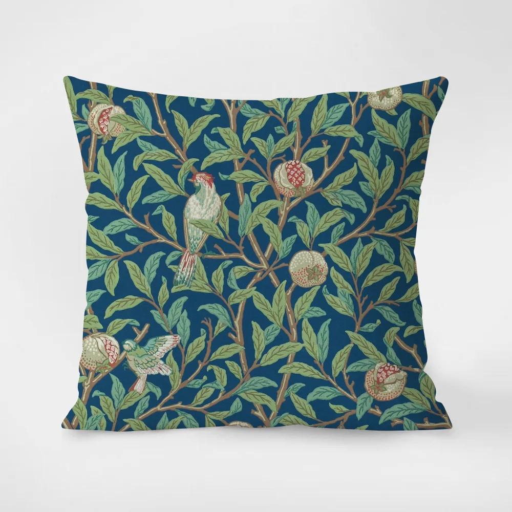 BIRD & POMEGRANATE Pillow Cover Lounge Chairs Decorative Pillowcase Short Plush Ornamental Pillows for Living Room Cushions Sofa