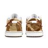 Jordan Air Jordan 1 Cyan Cloud Prosperity, Heart Box Low Top Vintage Basketball Shoes Men's Brown Red IQ5321-121(Team773--)