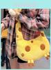 Giraffe Soft Plush Crossbody Bag With Mobile Phone Pocket For Girls