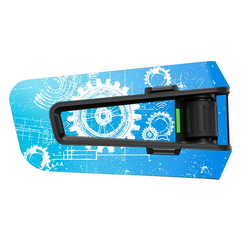 Used For Cardo EDGE Motorcycle Bluetooth Headset Decorative Stickers, Personalized Styling Decals