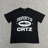 Corteiz Streetwear Graphic Tee Unisex Oversized Cotton T-Shirt Hip Hop Casual Short Sleeve Top