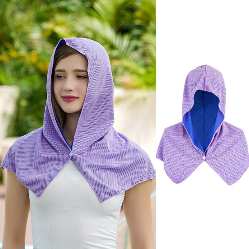 Reusable Quick Drying Sports Towel Scarf Outdoors Sun Protecting Cooling Scarf Quick Cooling Outdoors Gears