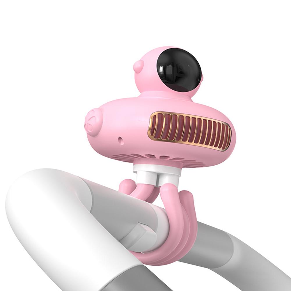 Stroller Fan 3000Mah Mini Portable Fan For Car Seat Crib Bike Treadmill Office