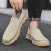 Men's Shoes One-pedal Fly-woven Casual Shoes Soft-soled Comfortable Shoes Men's Shoes Breathable and Lightweight Cloth Shoes