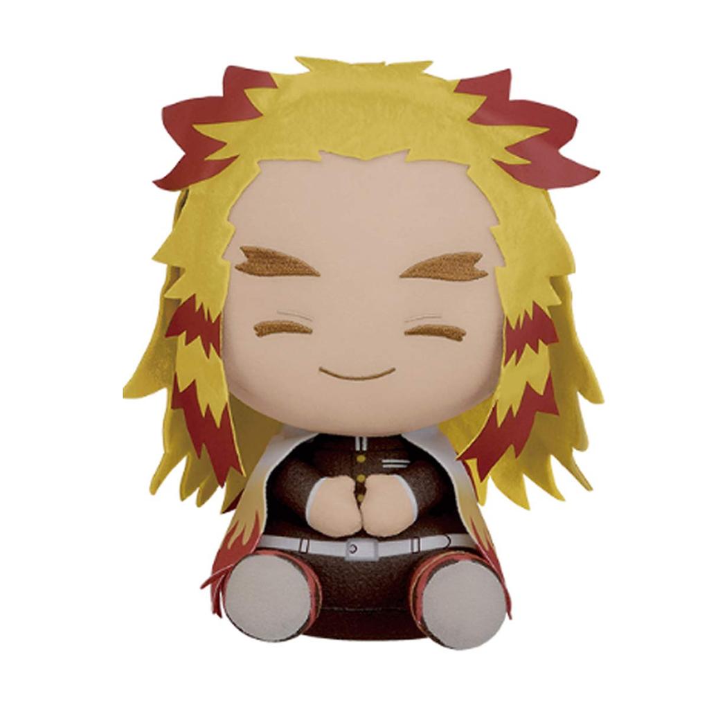Banpresto Demon Kimetsu No Yaiba Big Pofut Plush Toy Anjuro Rengoku Single Item Slayer